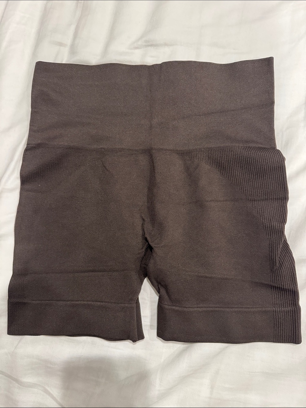 SET Active High-Waist Brown Seamless Bike Shorts